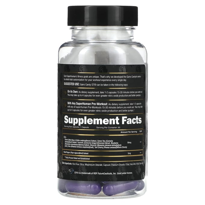 ALPHA LION, gain candy, S7, 60 capsules