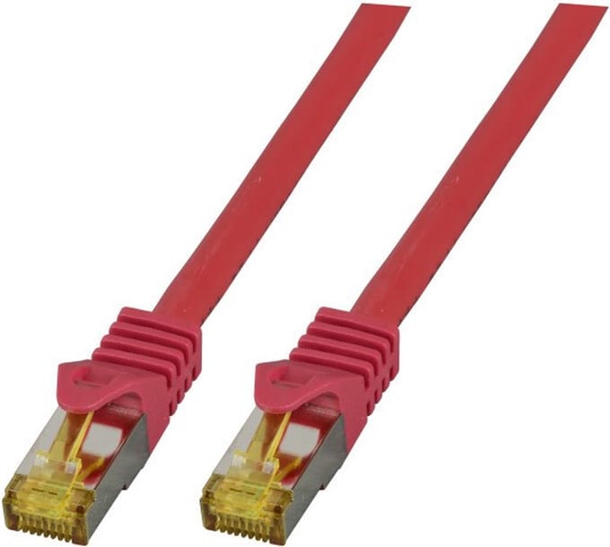 CAT6a sFTP kabel 30 meter Rood