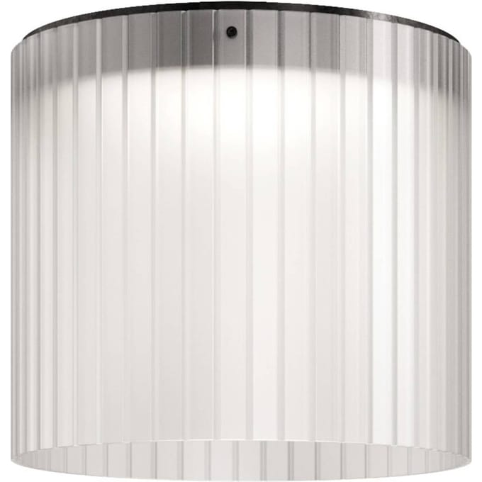 kdln LED plafondlamp Giass, wit, Ø 40 cm