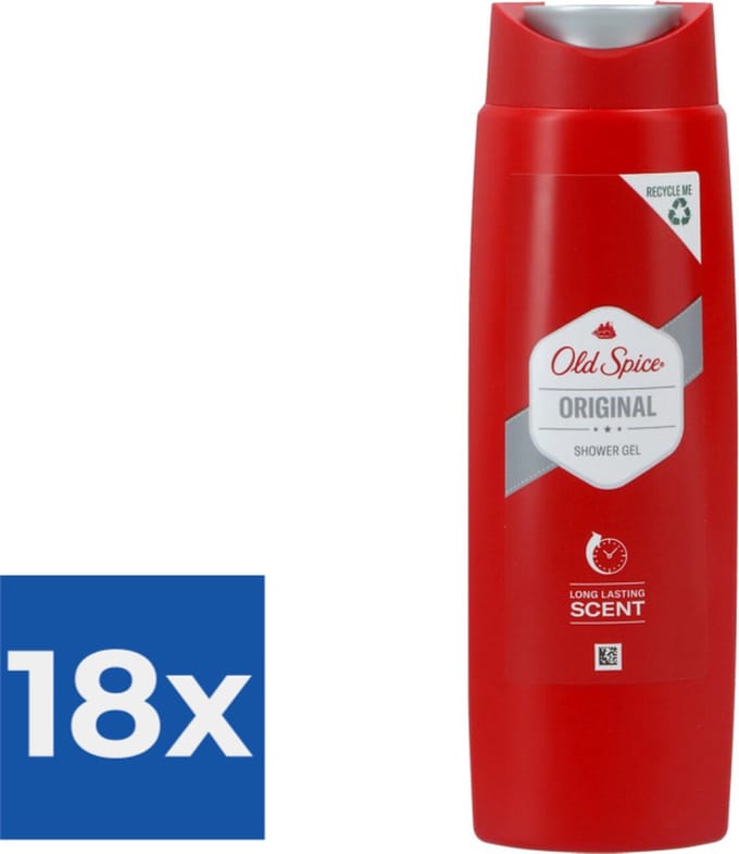 Old Spice Original - 250ml - Douchegel - Voordeelverpakking 18 stuks