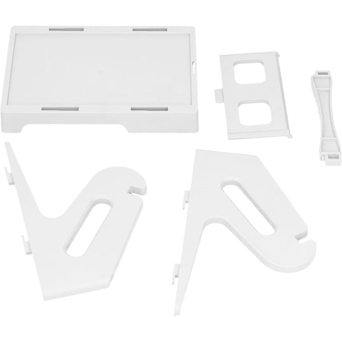 Labelhouder 2 in 1 Veel functies Gemakkelijk mee te nemen Perfecte pasvorm Algemene externe print Verzendlabel white