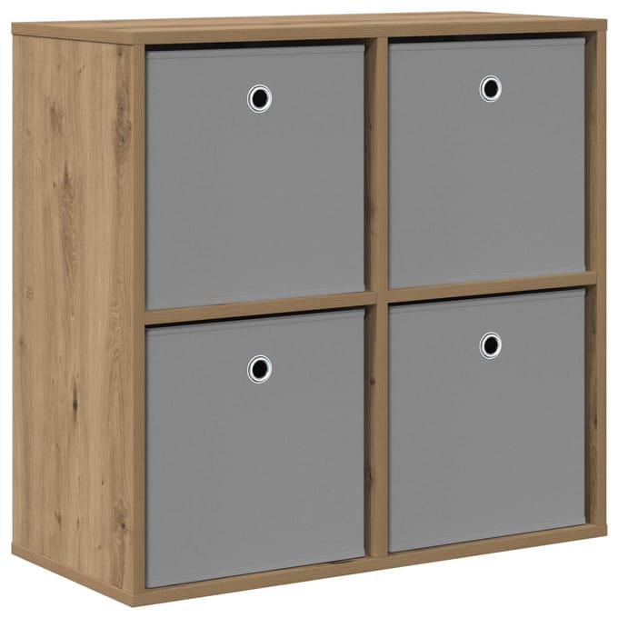 vidaXL - Dressoir - Artisan - Eiken - 68,5 - x - 32 - x - 67 - cm