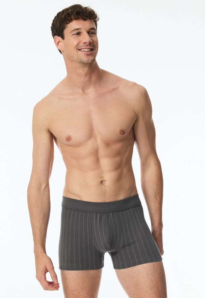 Schiesser – Fine Interlock - Short – 181836 – Anthracite – Maat L