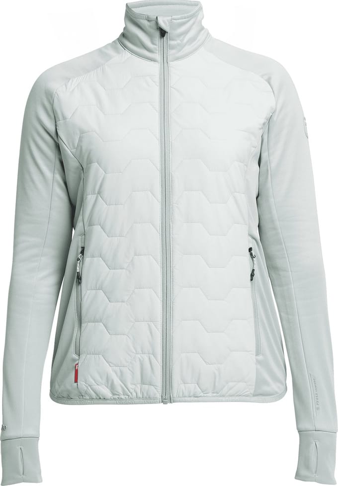 Tenson Txlite Hybrid Zip W -  - Dames - Grijs Groen - Maat S