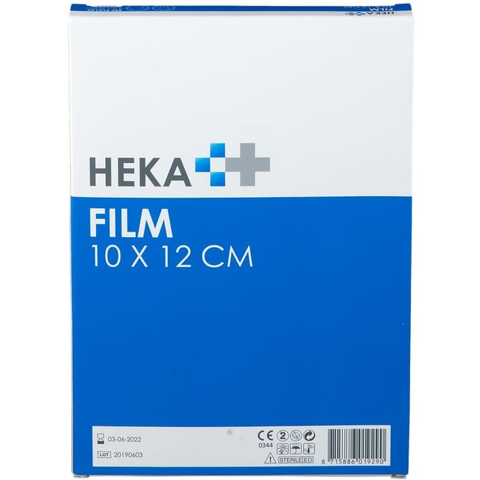 Hekafilm Wondfolie 10x12cm 5 Verband(en)