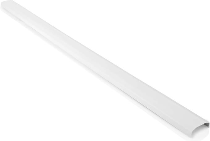 Kabelgoot - 1.1 meter - 6 x 2 cm - PVC - Wit - Allteq