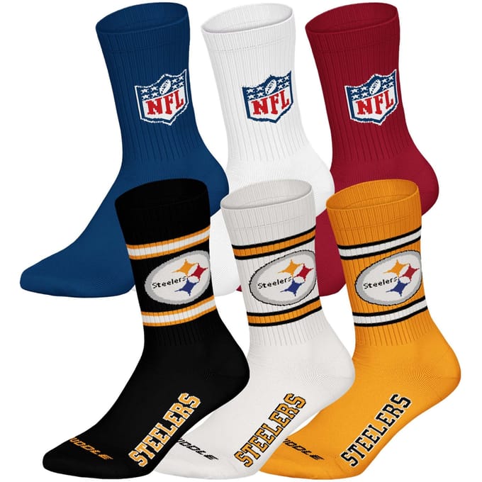 NFL Sokken NFL 6Pack Crew Socks Set van 6