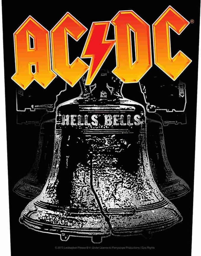 AC/DC - Hells Bells Rugpatch - Multicolours