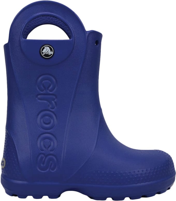 Crocs - Handle It Rain Boots Kids - Blauwe Regenlaarzen-23 - 24