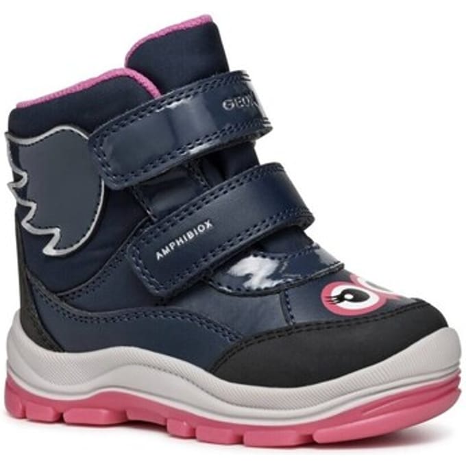 Hoge Sneakers Geox Navy Fuchsia