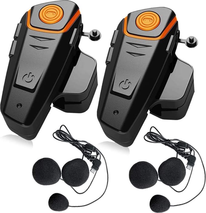 Lexium Motorhelm headset - Cadeau voor hem - Headset helm - Intercom motor - Motorhelm headset bluetooth