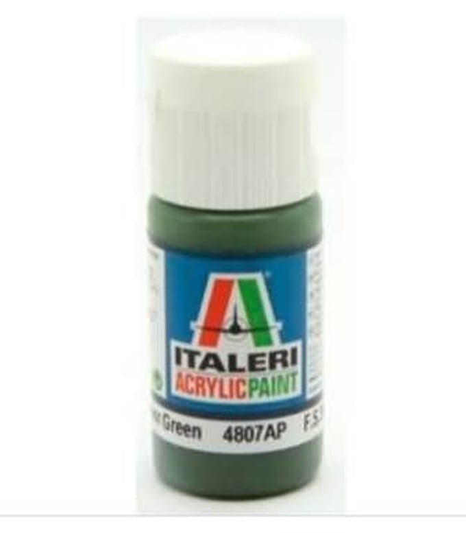 Italeri 4807ap - Flat Russian Armor Green - Modelbouwverf Acryl
