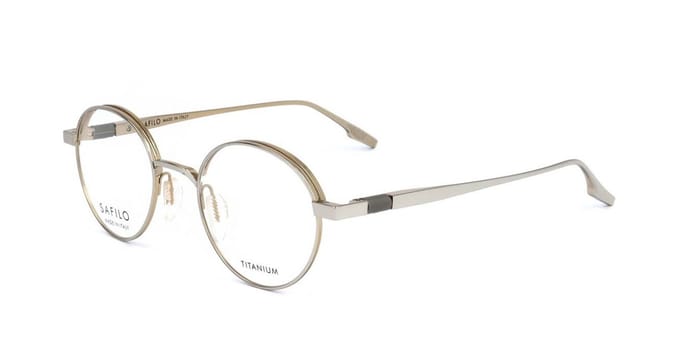 Safilo REGISTRO 01 Silver gold 48/21/145 MAN Brilmonturen