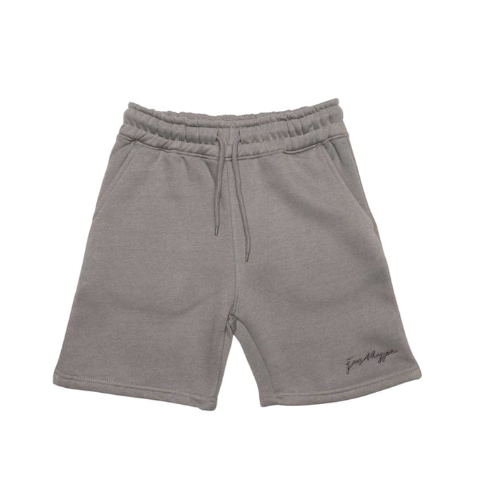 Hype Oversized Sweat Shorts Kinderen/Kinderen (Grijs)
