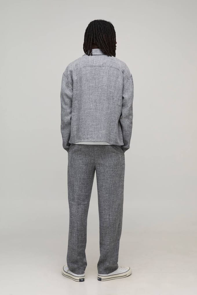 Relaxte Broek met Vaste Taille | Grey | Size 28