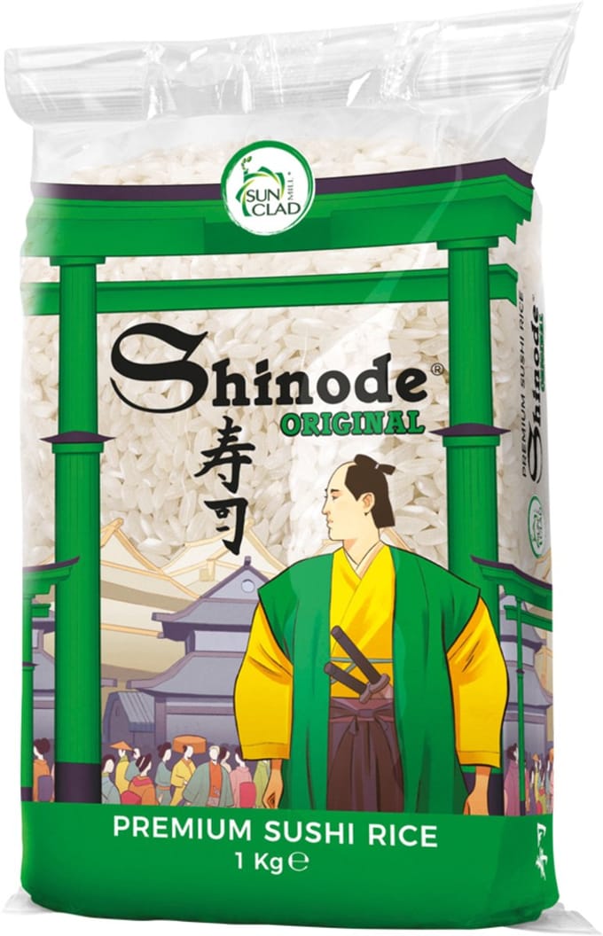 Sun Clad Japanse Shinode Rijst 10 x 1 kg