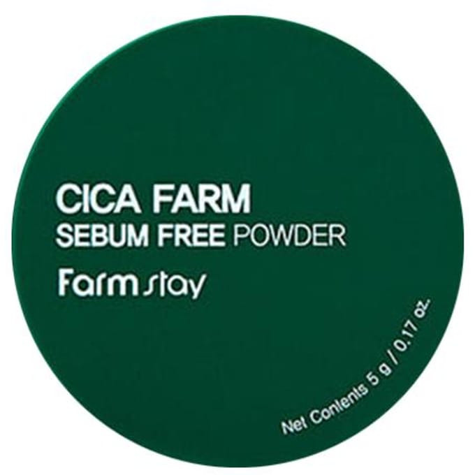 Farm Stay Cica Farm Sebum Free Powder 5gr + RANDOM GIFT gray