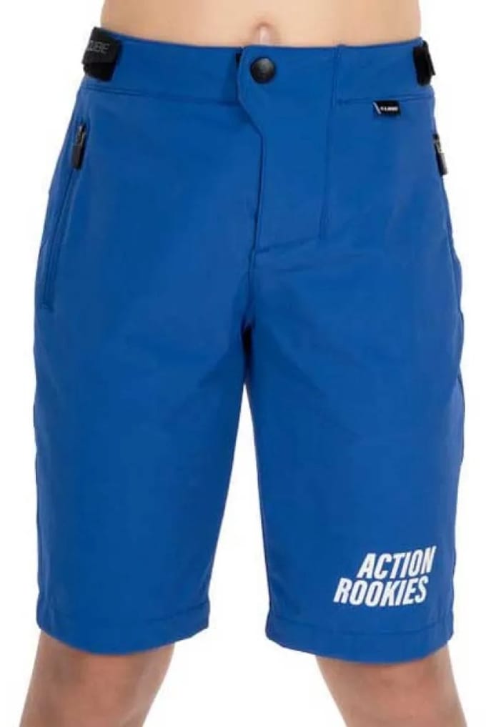Cube Actionteam Korte Broek Blauw M Jongens