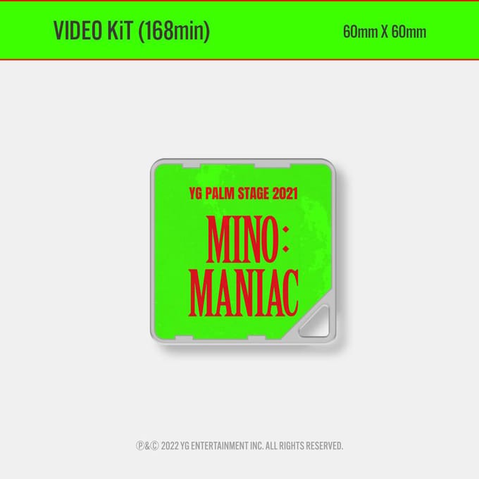 YG PALM STAGE 2021 MINO MANIAC KIT VIDEO KiT VIDEO green