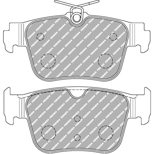Remblokkenset, schijfrem FERODO FCP5357H