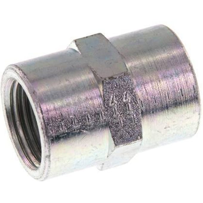 G 1/2'' Verzinkt Stalen Sok 225 Bar - Hydrauliek [2 Stuks]