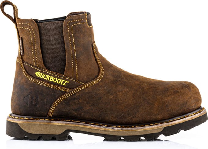 BuckBootz Instapper B1180 S3 - Donkerbruin - 41