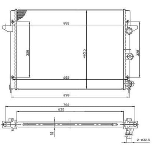 Radiateur NRF 53959