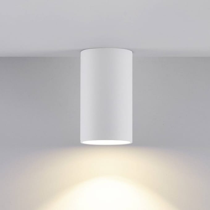 Deko-Light Downlight CAN, wit, IP20, Ø 6 cm, metaal, GU10