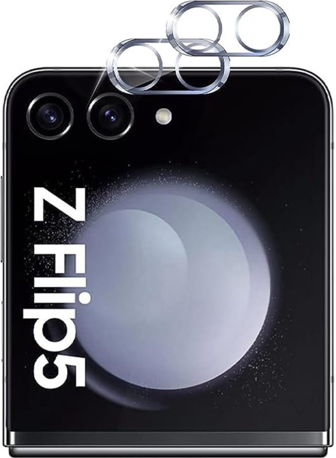 Camera Protector voor Samsung Galaxy Z Flip 5 - 2 stuks van glas Transparante glazen