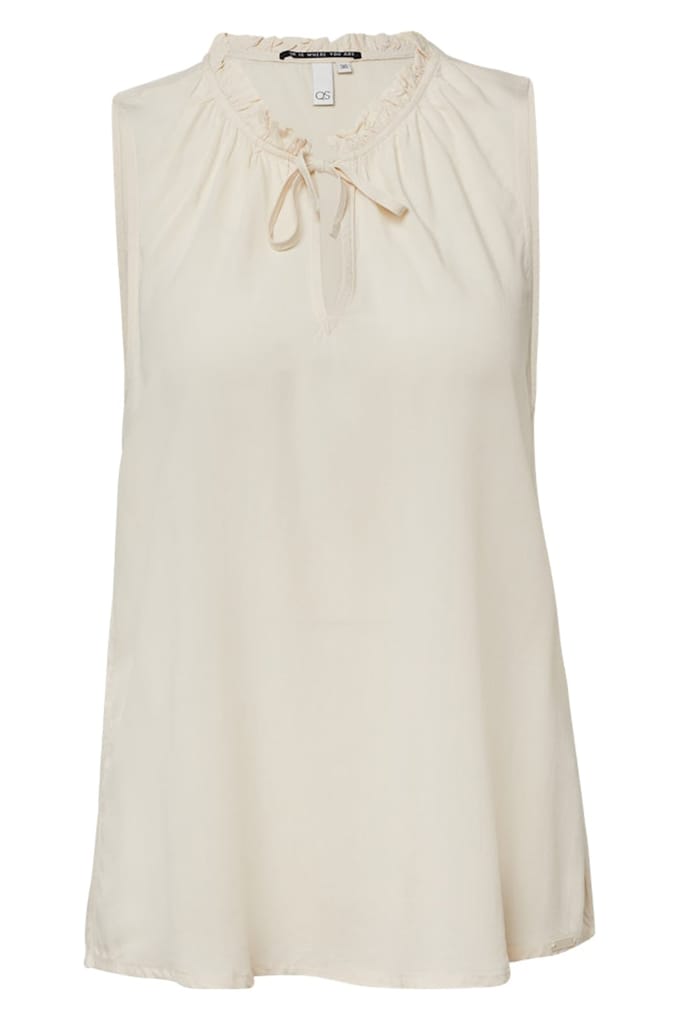 s.Oliver -qs Blouses Beige Größe: 34 | Blusen Outlet | Damen | Braun