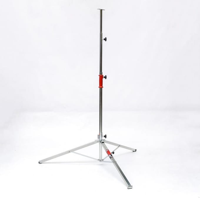 Kelfort Bouwlampstatief 1.30-3.20meter+waterpas