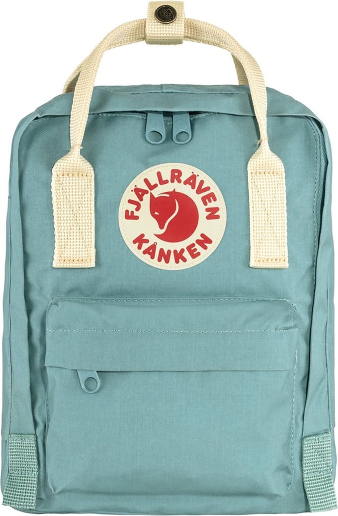 Fjällräven Kånken Mini Unisex Rugzak - Sky Blue - Light Oak