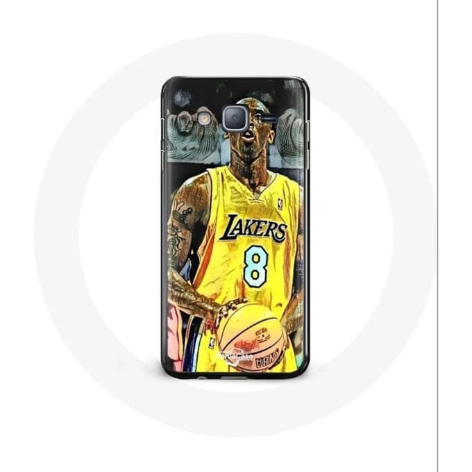 Coque - NBA - Kobe Bryant Dunk - Samsung Galaxy J3 2016 - Noir - Souple noir