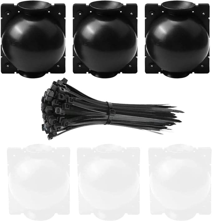 Plant Rooting Device voor Plantenveredeling en Beworteling van Stekken (Zwart/Wit)