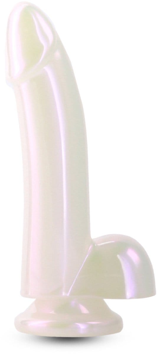 NS Novelties Fantasia Smooth 5 inch parel Dildo - Wit - 14.8 cm