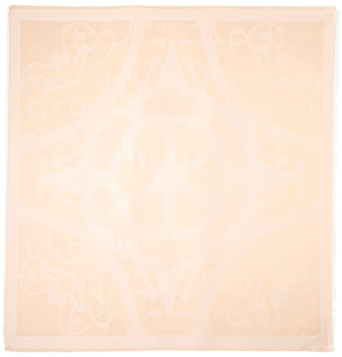 Guess Dita Kefiah Dames Sjaal Vierkant 120x120 - Taupe - One Size