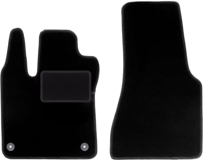 Voormatten zwart voor: Smart Fortwo III hatchback (2014-2020)