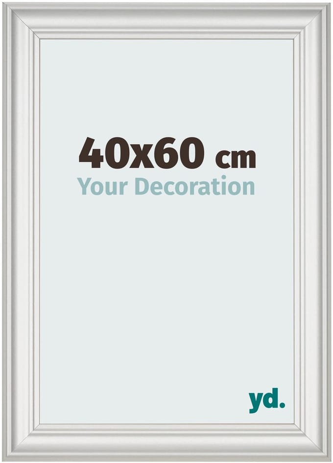 Your Decoration - Fotolijst 40x60 cm - MDF - Wit Geveegd - Lazio