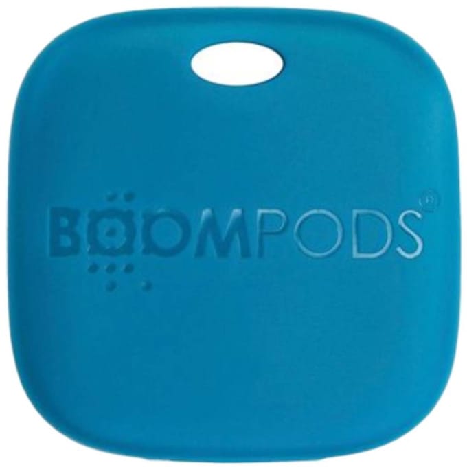 Boompods, Bluetooth Tracker geschikt voor Boomtag - Oplaadbaar, Blauw