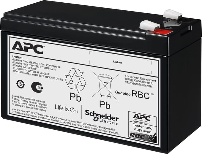 APC APCRBC176 UPS-accu Sealed Lead Acid (VRLA) 24 V 9 Ah