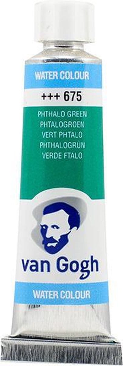 Van Gogh Aquarelverf Tube - 10 ml 675 Phtalogroen