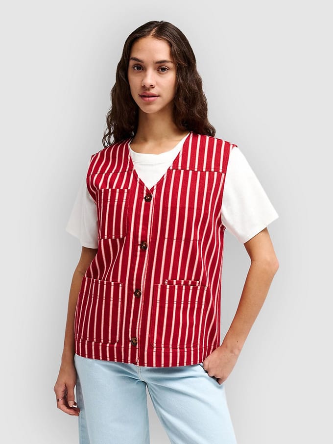 RVCA Pippa Utility Bodywarmer rood