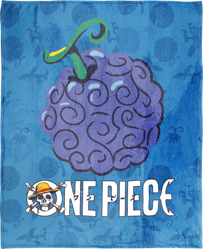 One Piece - Anime Dekens - Gum Gum Fruit - voor Geen - meerkleurig