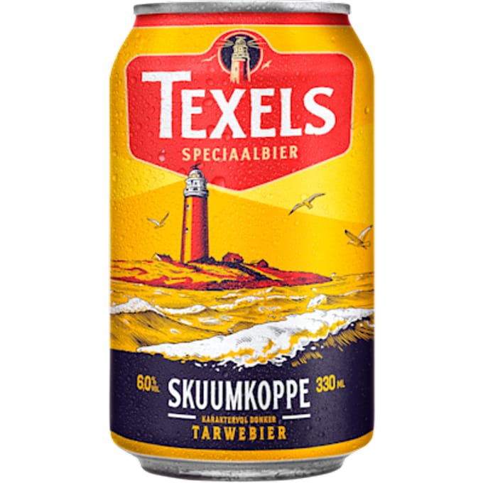 Skuumkoppe bier blik