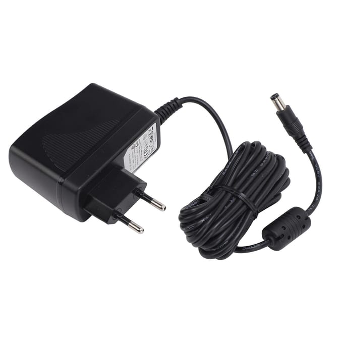 Adaptateur secteur pour pédale d'effet guitare DC9V 2A avec filtrage multiple du bruit black