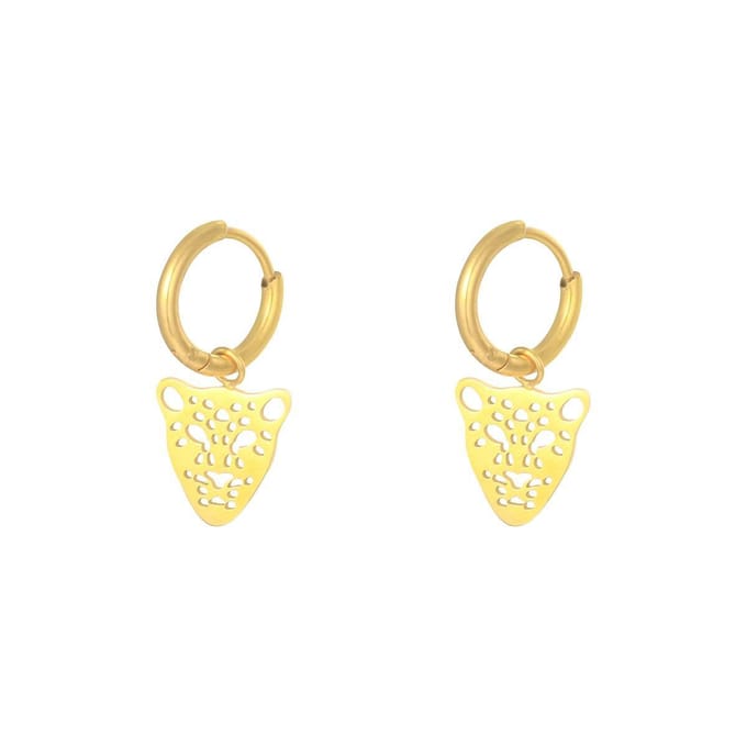 Oorbellen wild leopard
