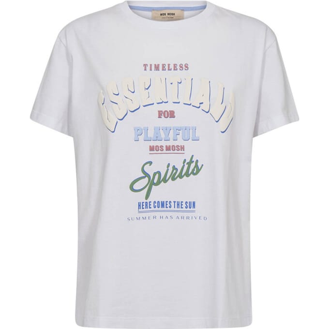 Mos Mosh 177220 101 mosmosh mmraft o-ss tee white