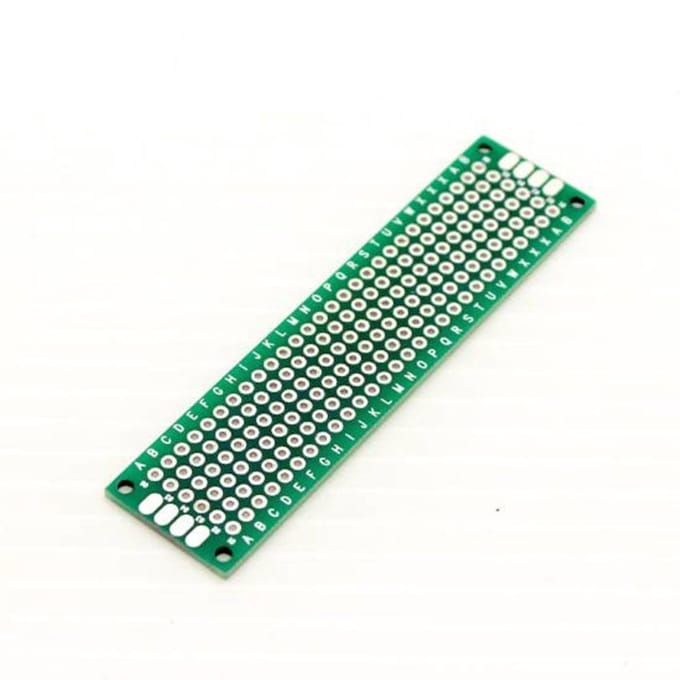 OTRONIC® Experimenteer Prototyping Printplaat 2x8cm groen