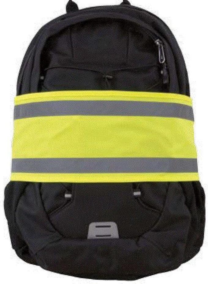 2 stuks - Velcro fluo band met reflectie - Wrap it WOWOW