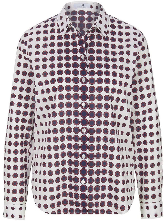 Blouse Van Peter Hahn wit